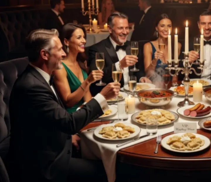Wydarzenie VIP w eleganckim wnętrzu restauracji Wonderstar s. r. o.